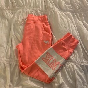 VS PINK Logo Joggers